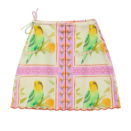 62A.26101406 # Kids Skirt Birds Patchwork