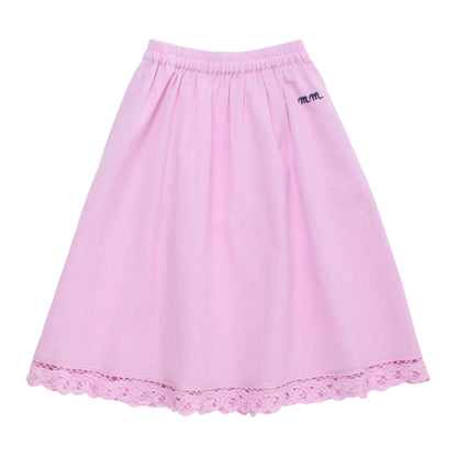 62A.26101407 # Kids Skirt Isla Lace Pink 