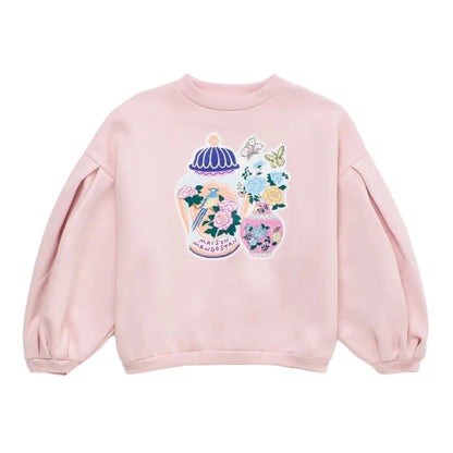 Kids Sweatshirt Porcelain Pink