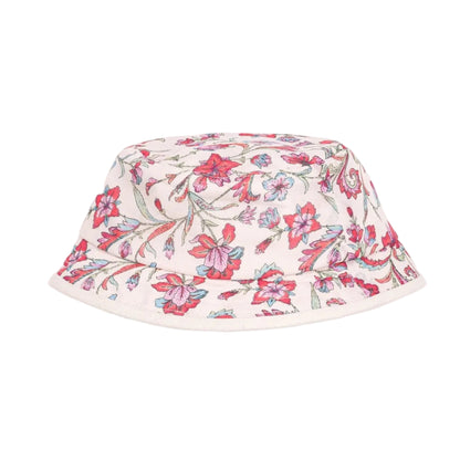 62A.GAI-S26-R0069 # Παιδικό Καπέλο Διπλής Όψης Cream Floral Haven