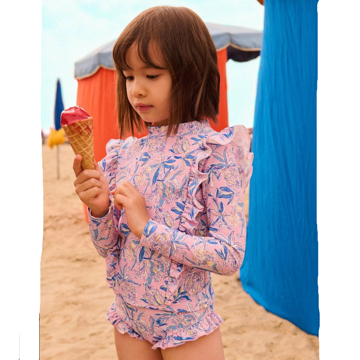62A.GBC-S26-B0083 # Kids Beach Set Yanika Pink Lush Paradise