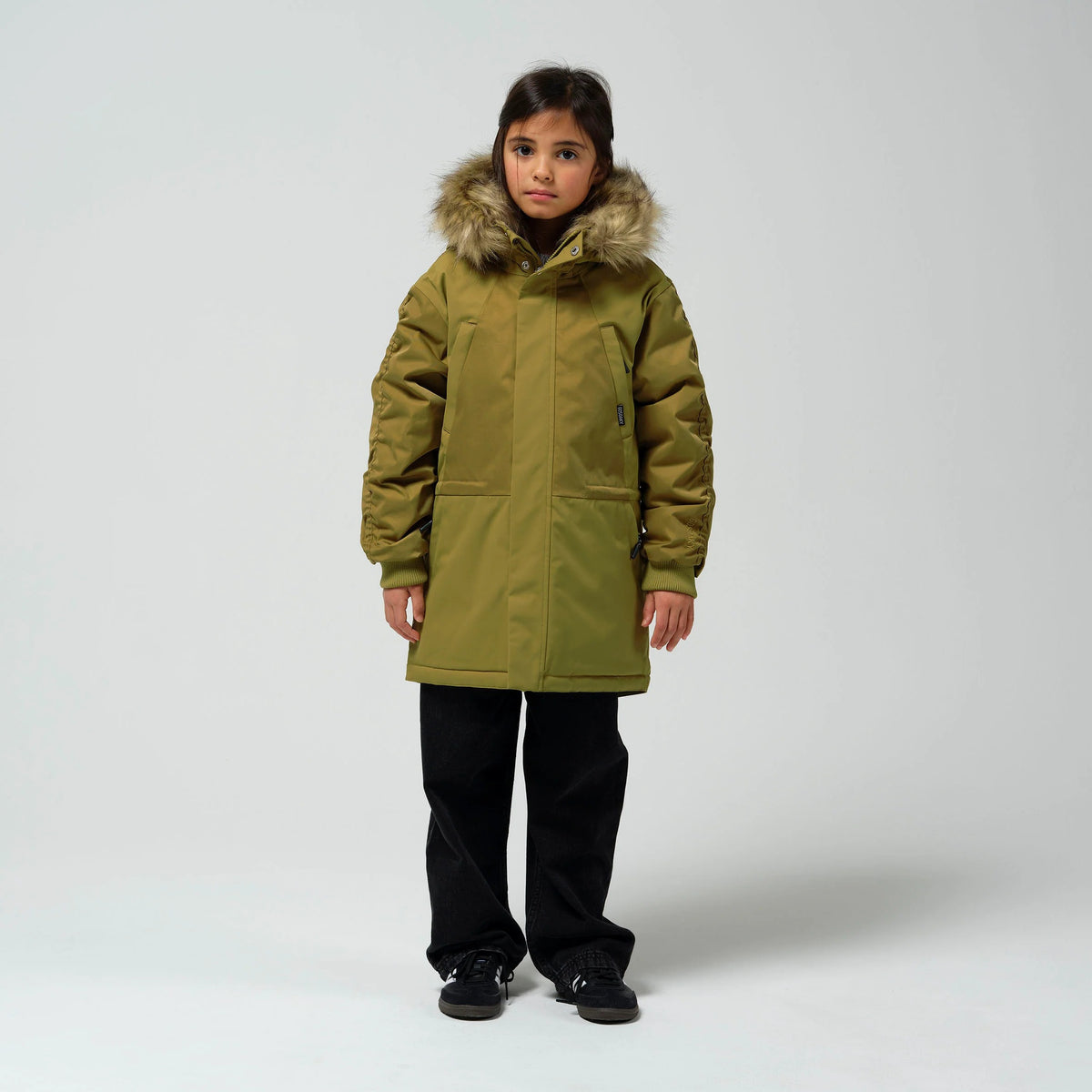 Kids Jacket Foxy Frog Green Moss