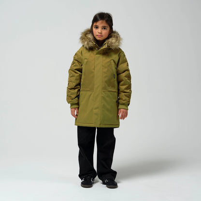 Kids Jacket Foxy Frog Green Moss