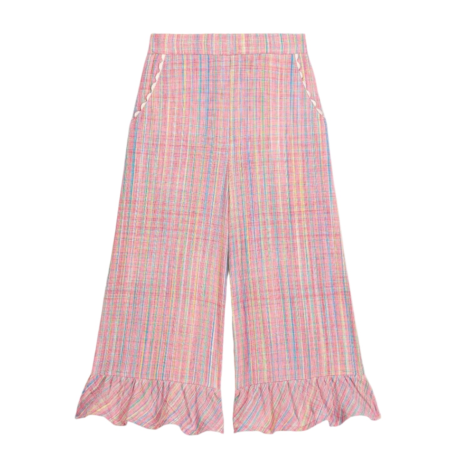 62A.GRI-S26-P0075 # Kids Trousers Loukie Pino Pomelo Checks