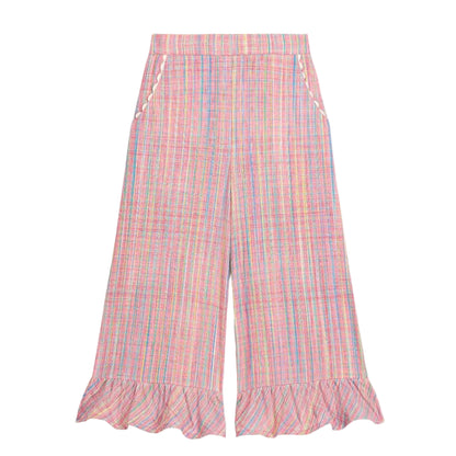62A.GRI-S26-P0075 # Kids Trousers Loukie Pino Pomelo Checks