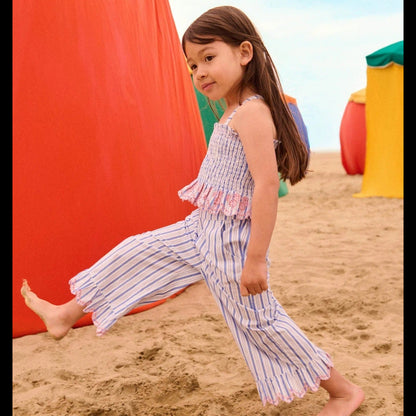 62A.GRI-S26-C0104 # Kids Sleeveless Top Florentina Cream 