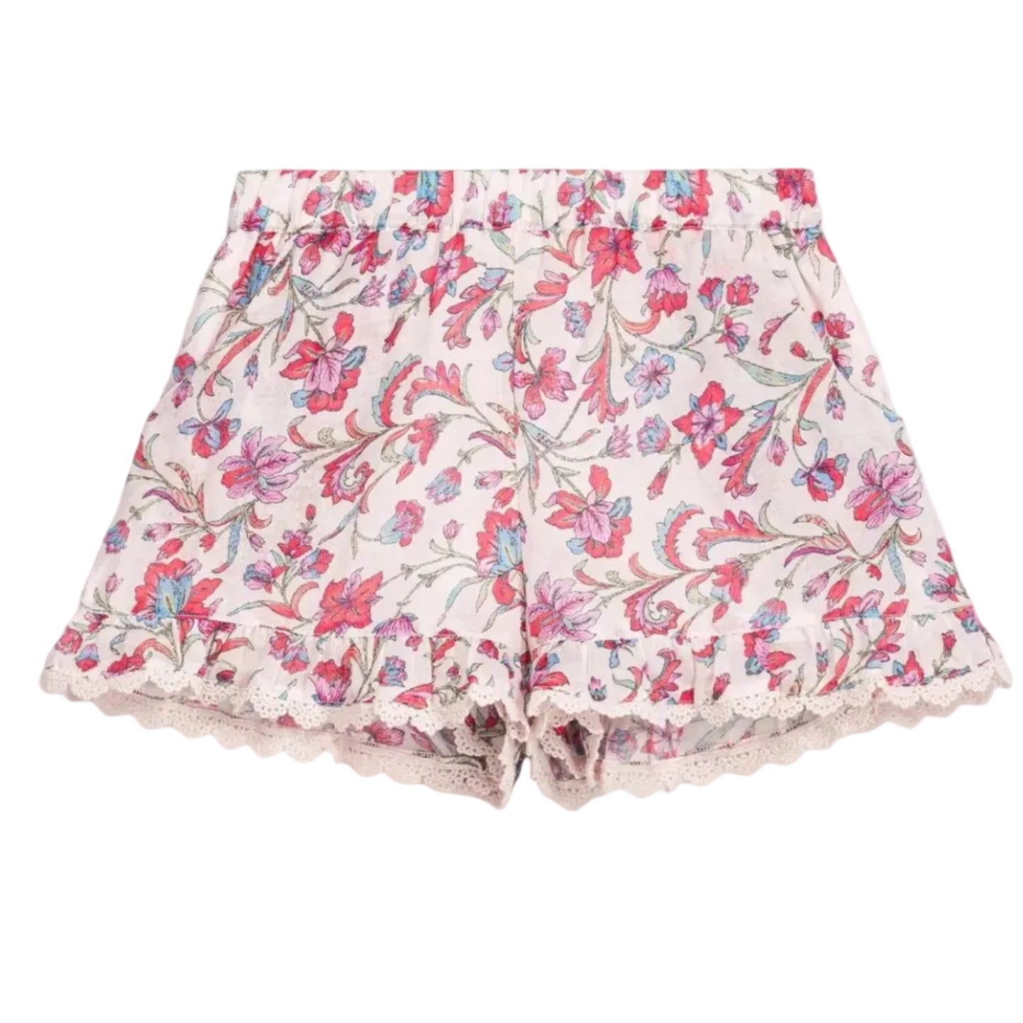 62A.GRI-S26-S0070 # Kids Shorts Vallaloid Cream Floral Haven