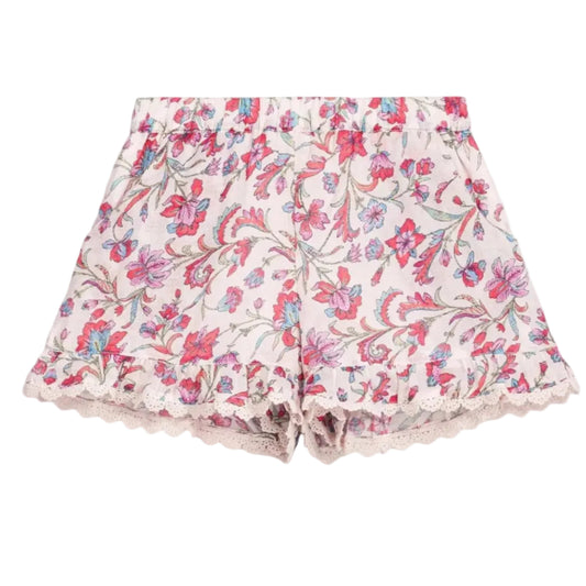 62A.GRI-S0070-BEBE # Βρεφικό Σορτς Vallaloid Cream Floral Haven