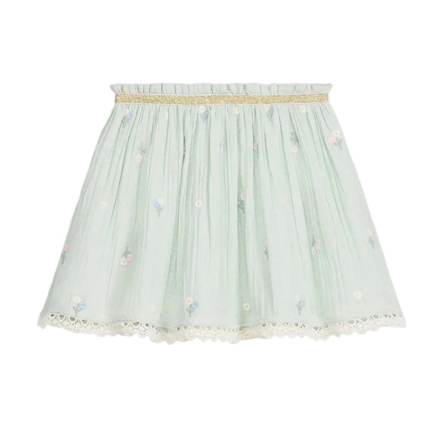 62A.GRI-S26-S0107 # Kids Skirt Cephee Almond Floral 