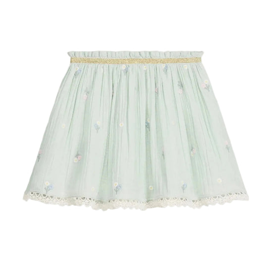 62A.GRI-S26-S0107 # Kids Skirt Cephee Almond Floral 