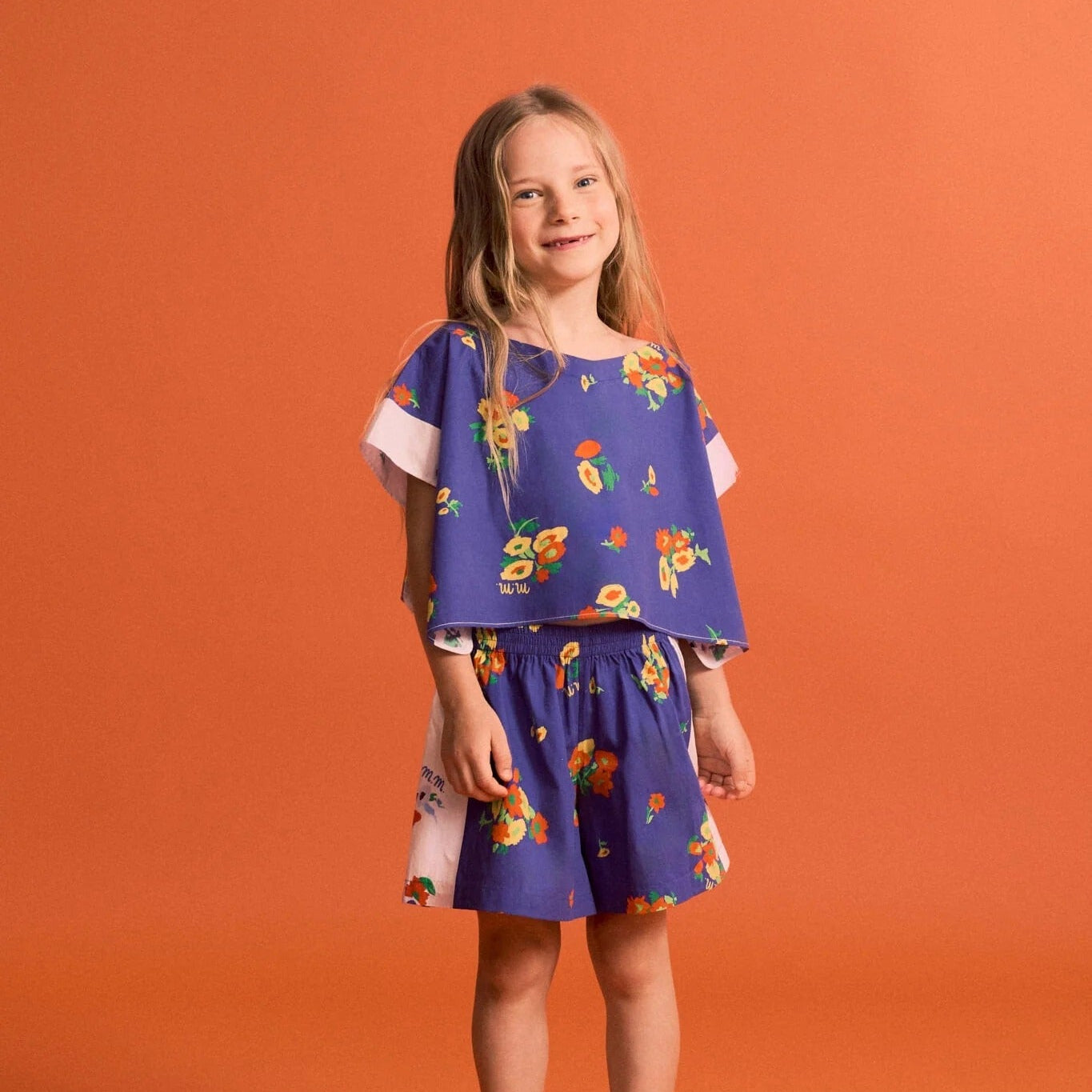 62A.26101104 # Kids Shorts Blossom Patchwork 