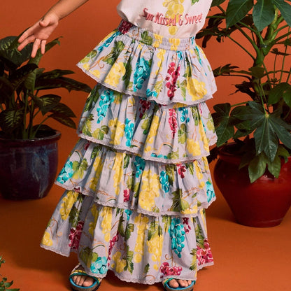 62A.26101403 # Kids Skirt Uvas Skirt
