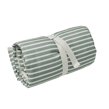62A.S61BBSEA # Picnic Blanket Seagrass Stripe 