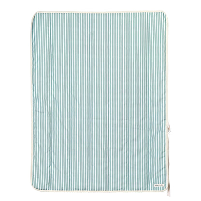 62A.S61BBSEA # Picnic Blanket Seagrass Stripe 