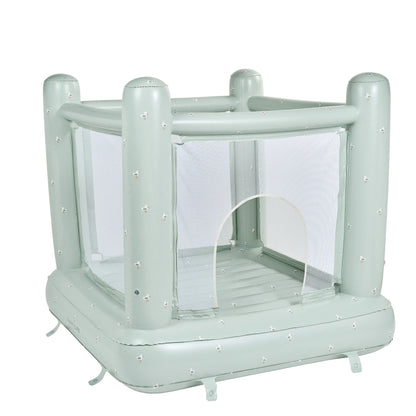 62A.S61BHSSG # Kids Inflatable Bounce House Sammy the Seagull Green