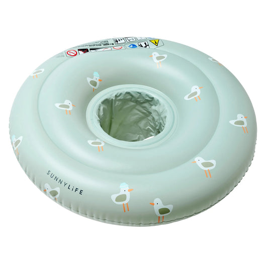 62A.S61BSSAM # Baby Swim Ring Sammy the Seagull Green 