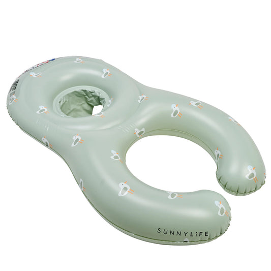 62A.S61FTGEU # Baby Swim Ring Float Together Sammy the Seagull Green