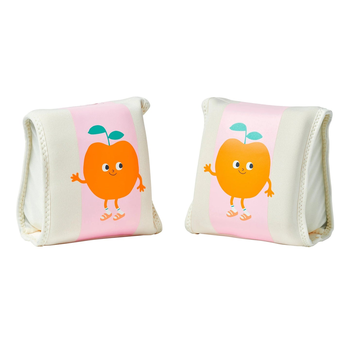 62A.S61KNABP # Arm Bands Poppy the Peach Pink Stripe