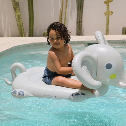 62A.S61KRFEG # Inflatable Mattress Eli the Elephant Grey