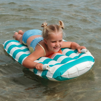62A.S61KSMPG # Kids Inflatable Surf Mat Poppy the Peach Green Stripe