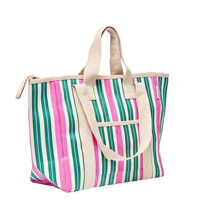 62A.S61WCTSG # Insulated Beach Bag Seagrass Green Multi