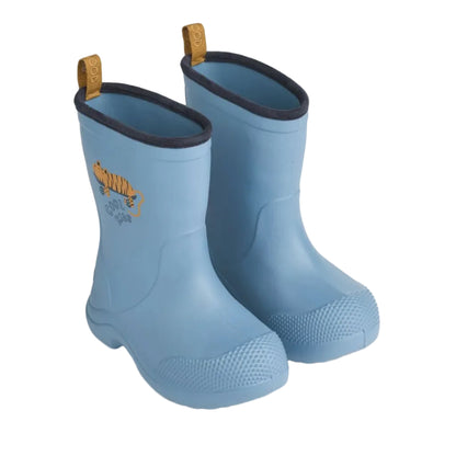99.LW20058_2642 # Kids Rainboots Aston Tiger Beach Blue