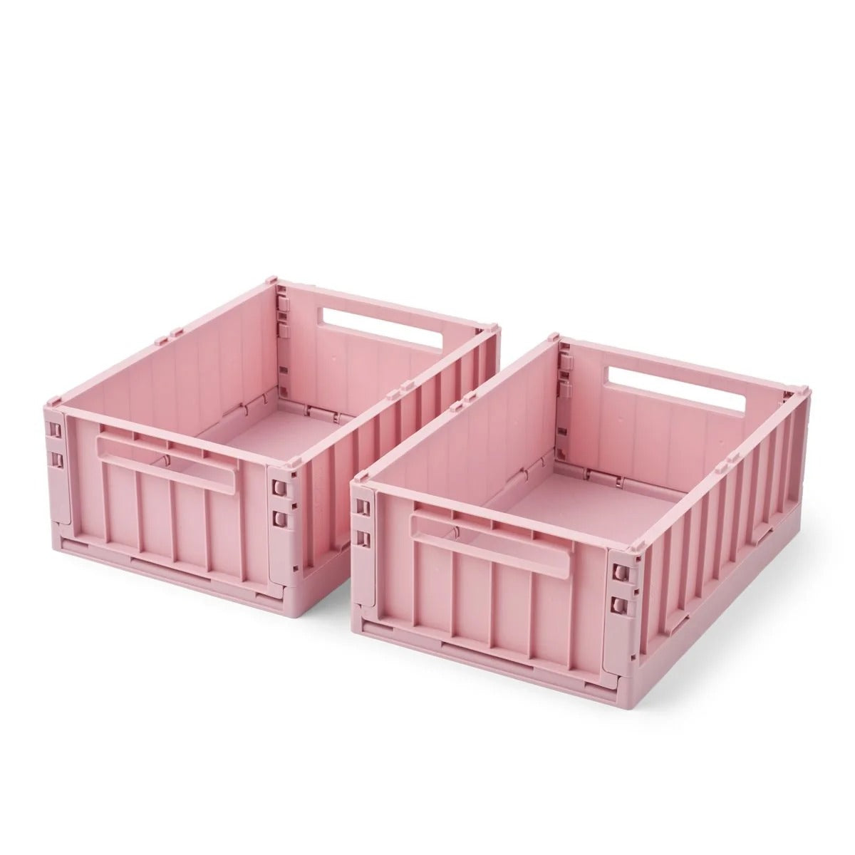 99.LW14677_2775 # Σετ Αποθηκευτικά Καλάθια Μεγάλα Rose Blush