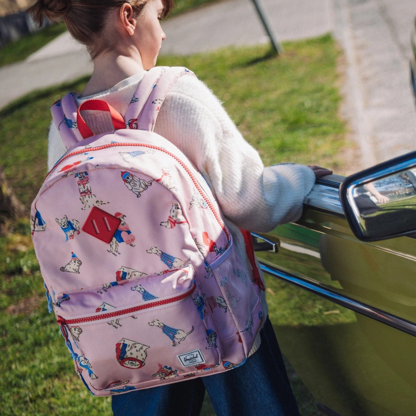 62B.11576-07405 # Kids Backpack Youth Fashion Dogs