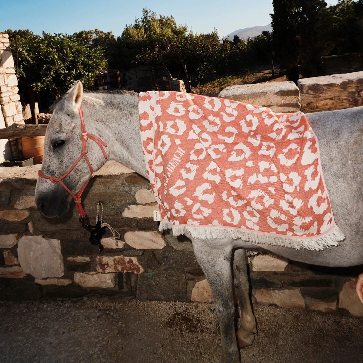 62A.PT/SAF/COP # Πετσέτα Θαλάσσης Pareo Safari Coppertone