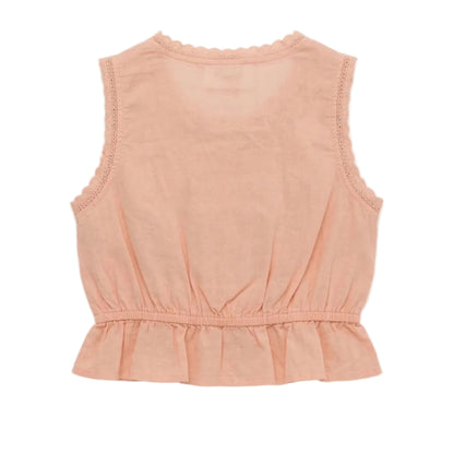 62A.26100811 # Kids Sleeveless Top Birds Orange