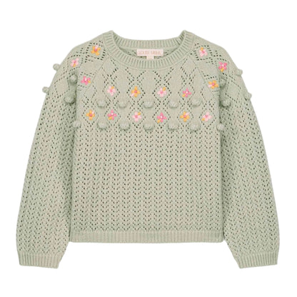 52B.GRC-W25-J0133 # Παιδικό Πουλόβερ Vakita Almond