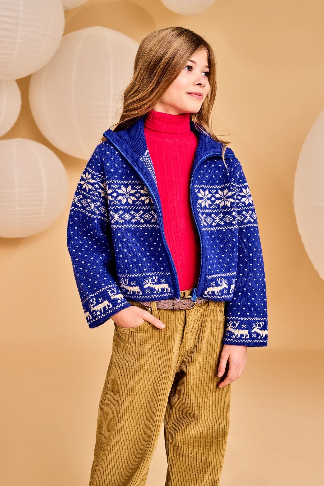 52B.225-1279-840-707 # Παιδική Ζακέτα Bo Bright Blue