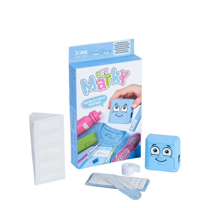 99.COL-166666 # Σφραγίδα Ρούχων & Αντικειμένων Αγγλικό Αλφάβητο Blue