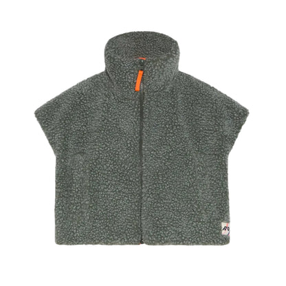 62B.226-1818-850 # Παιδική Κοντομάνικη Ζακέτα Fleece Seilah Thyme