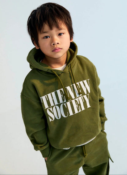 52B.KSWT8C27 # Παιδική Μπλούζα Φούτερ Mica Hidden Forest