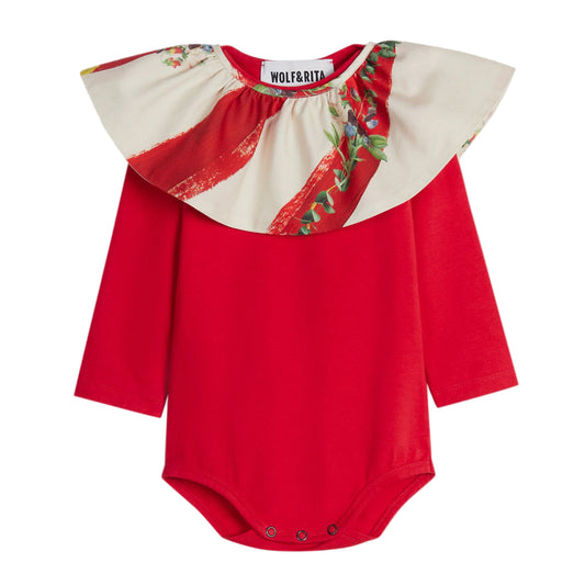 52B.BDS0283059_19 # Βρεφικό Μακρυμάνικο Φορμάκι Aurora Tomate