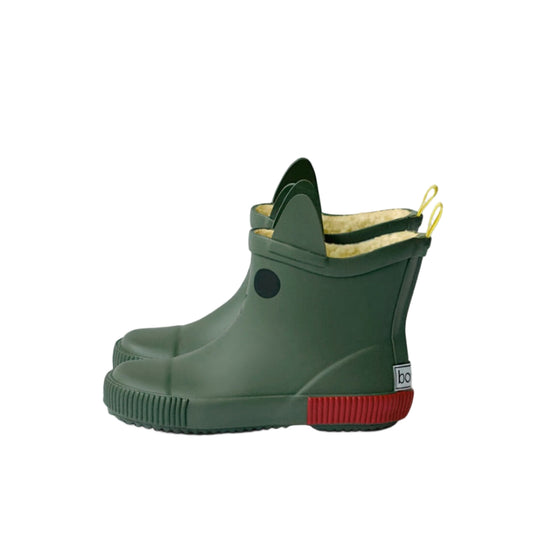 52B.K518 # Παιδικές Γαλότσες Kerran Fleece Forest Green