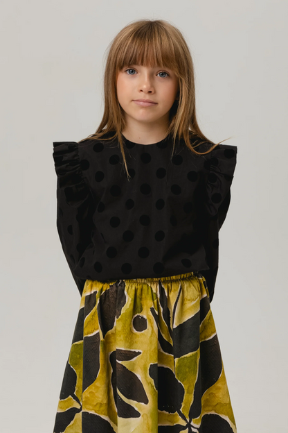 52B.BLO0211001 # Παιδική Μακρυμάνικη Μπλούζα Clarinha