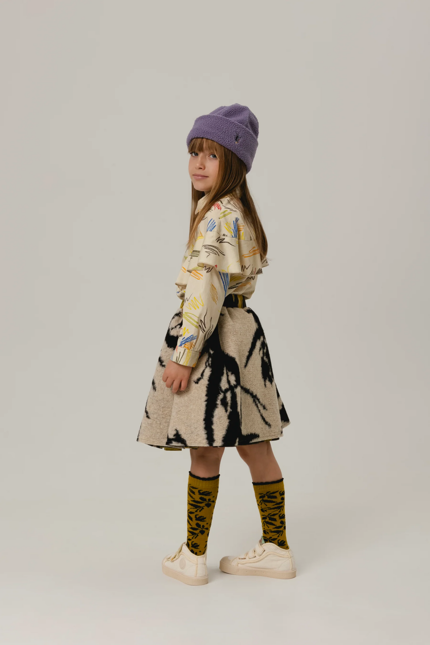 52B.SKT0245033 # Παιδική Φούστα Διπλής Όψης Alberta