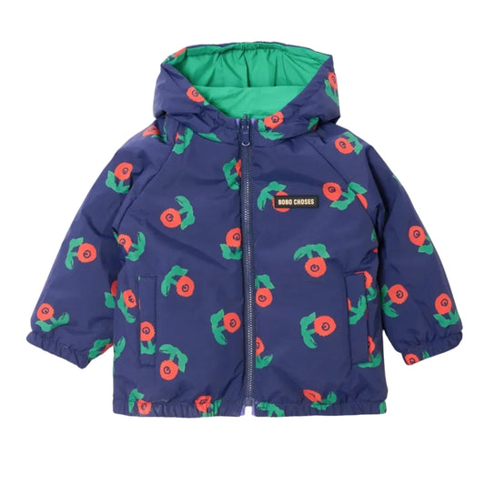 62B.B226AB097_411 # Baby Reversible Jacket Stamp Bloom