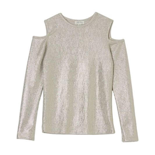 62B.42220422040 # Παιδική Μακρυμάνικη Μπλούζα Talia Shiny Silver