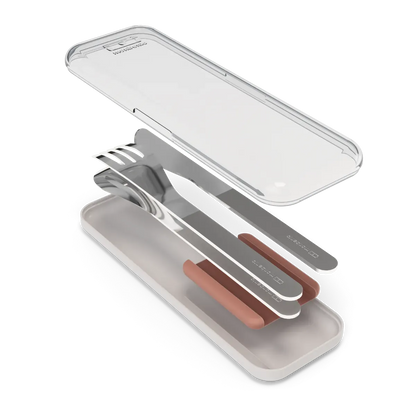 99.50300067 # Cutlery Set Slim Box Rosa Moka