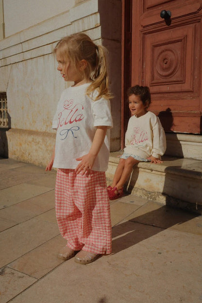 99.KS103590 #  Παιδικό παντελόνι RHW X KS Bella