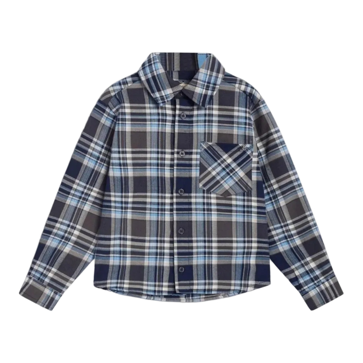 62B.DALLAS-SHIRT-DALLASCHECK # Παιδικό Μακρυμάνικο Πουκάμισο Καρό Dallas