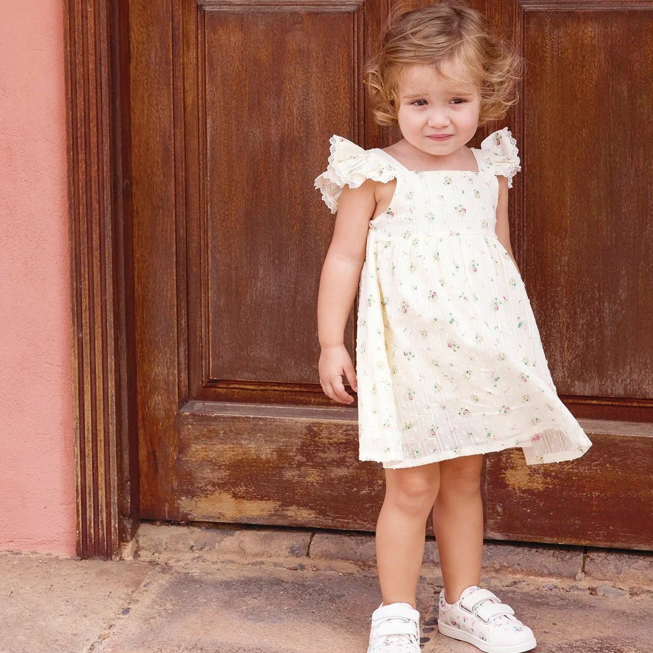 62A.BC30081_915 # Βρεφικό Φόρεμα Nadine Bouquet Coco