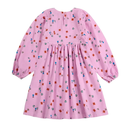 62B.B226AC130_661 # Kids Long Sleeve Dress Blossom
