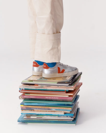 52B.SY2021183C # Παιδικό Παπούτσι Veja Volley Silver Pekin