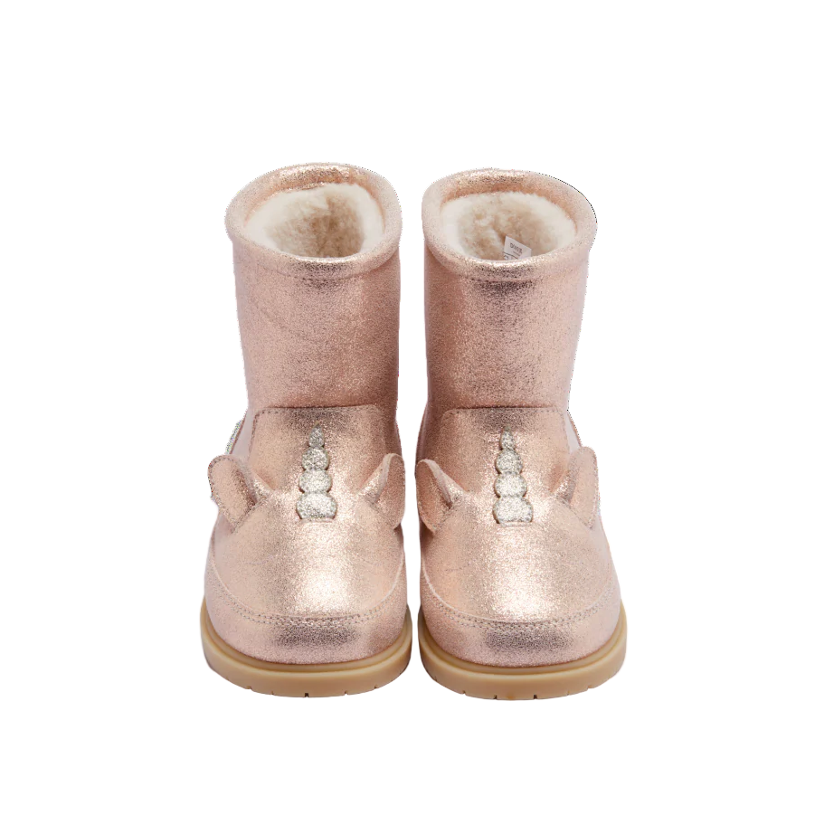 52B.2031702-TL024 # Παιδικά Μποτάκια Xelly Unicorn Powder Metallic