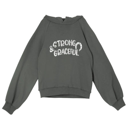 Kids Sweatshirt Strong & Graceful
