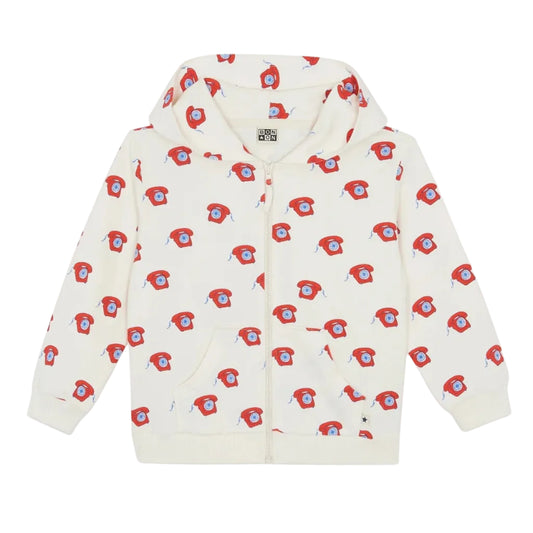 62A.BC15002_902 # Παιδική Ζακέτα Φούτερ Lu Phone